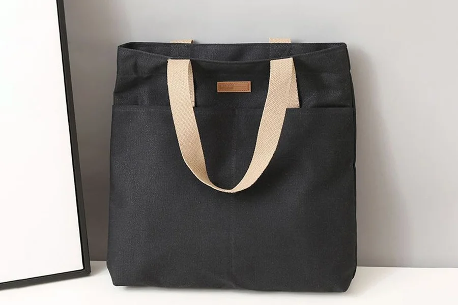 Eco-Friendly Large Canvas Tote for Shopping