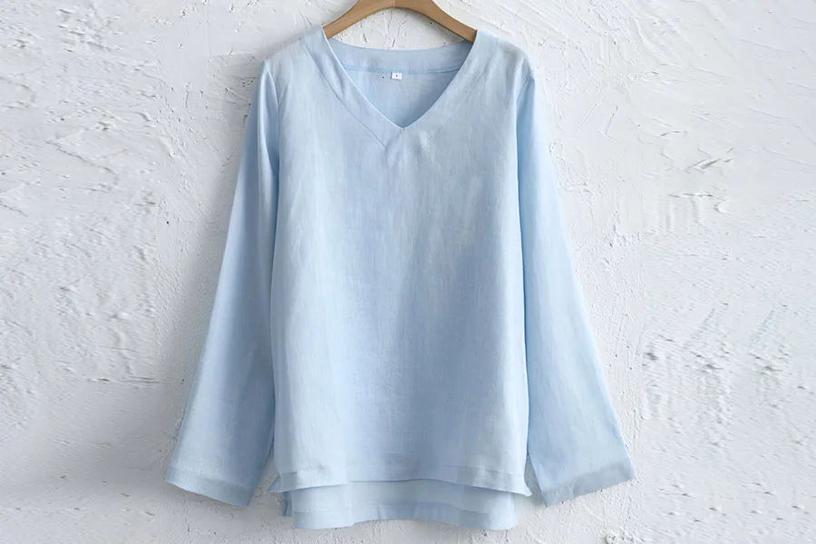 Lightweight Linen Tops for Ladies